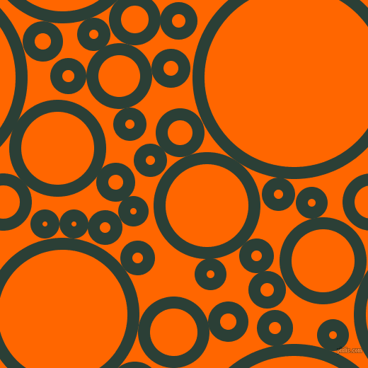 bubbles, circles, sponge, big, medium, small, 17 pixel line width, Celtic and Safety Orange circles bubbles sponge soap seamless tileable