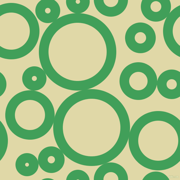 bubbles, circles, sponge, big, medium, small, 33 pixel line width, Chateau Green and Mint Julep circles bubbles sponge soap seamless tileable
