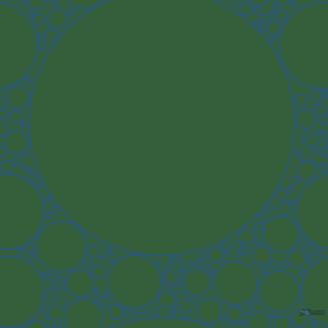 bubbles, circles, sponge, big, medium, small, 3 pixel line width, Chathams Blue and Hunter Green circles bubbles sponge soap seamless tileable
