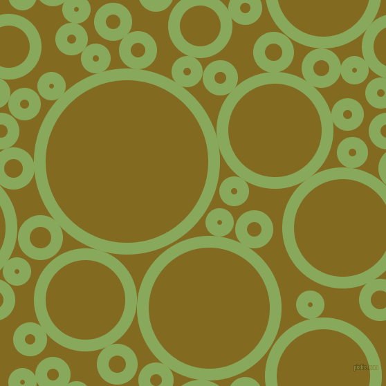 bubbles, circles, sponge, big, medium, small, 17 pixel line width, Chelsea Cucumber and Yukon Gold circles bubbles sponge soap seamless tileable