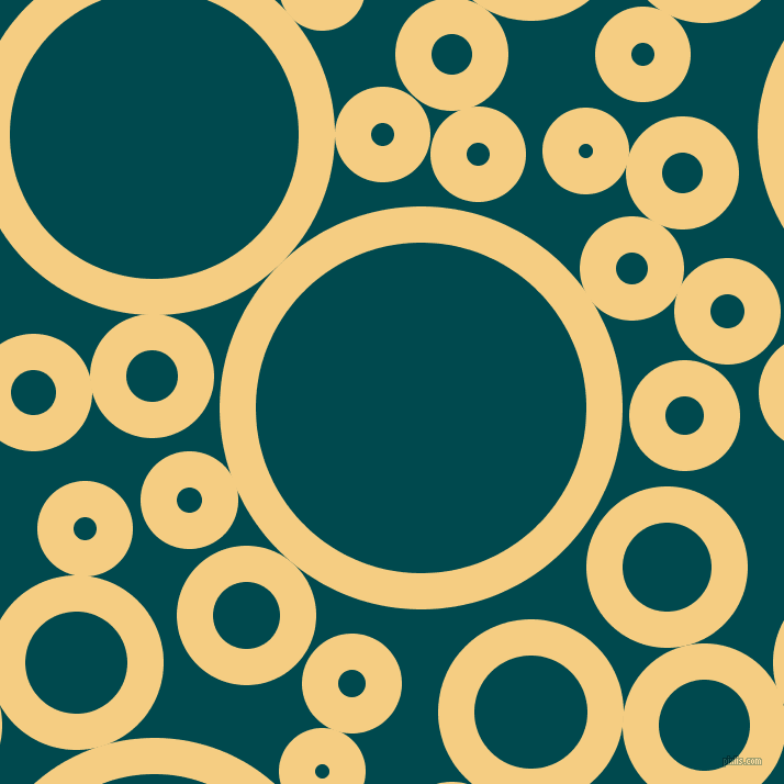 bubbles, circles, sponge, big, medium, small, 33 pixel line width, Cherokee and Sherpa Blue circles bubbles sponge soap seamless tileable