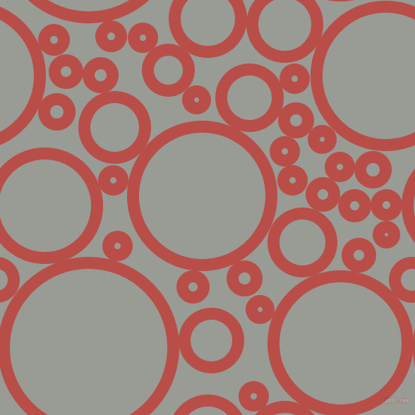bubbles, circles, sponge, big, medium, small, 17 pixel line width, Chestnut and Delta circles bubbles sponge soap seamless tileable