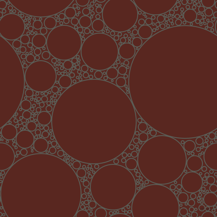 bubbles, circles, sponge, big, medium, small, 3 pixel line width, Chicago and Caput Mortuum circles bubbles sponge soap seamless tileable