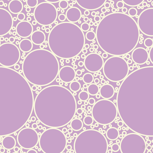 bubbles, circles, sponge, big, medium, small, 5 pixel line width, Chilean Heath and Lilac circles bubbles sponge soap seamless tileable