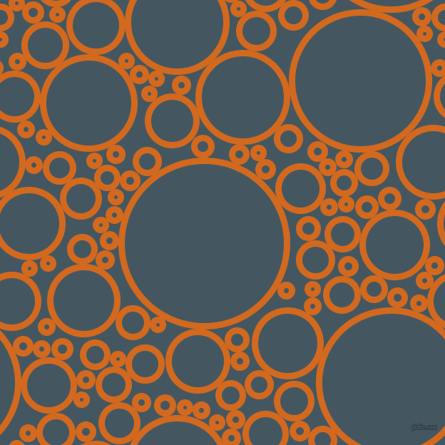 bubbles, circles, sponge, big, medium, small, 9 pixel line width, Chocolate and San Juan circles bubbles sponge soap seamless tileable