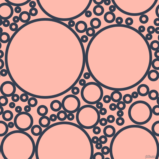 bubbles, circles, sponge, big, medium, small, 9 pixel line width, Cloud Burst and Melon circles bubbles sponge soap seamless tileable
