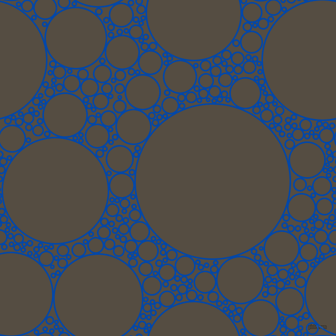bubbles, circles, sponge, big, medium, small, 3 pixel line width, Cobalt and Mondo circles bubbles sponge soap seamless tileable