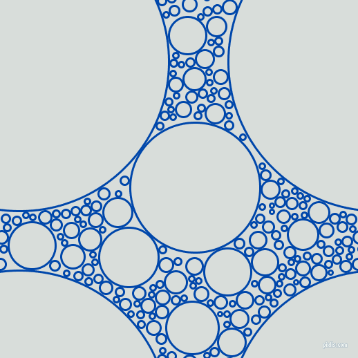 bubbles, circles, sponge, big, medium, small, 3 pixel line width, Cobalt and Mystic circles bubbles sponge soap seamless tileable