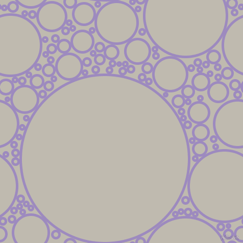 bubbles, circles, sponge, big, medium, small, 5 pixel line width, Cold Purple and Cotton Seed circles bubbles sponge soap seamless tileable