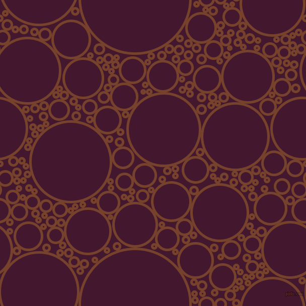 bubbles, circles, sponge, big, medium, small, 5 pixel line width, Copper Canyon and Blackberry circles bubbles sponge soap seamless tileable