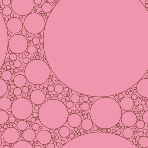 bubbles, circles, sponge, big, medium, small, 2 pixel line width, Copper Rust and Illusion circles bubbles sponge soap seamless tileable