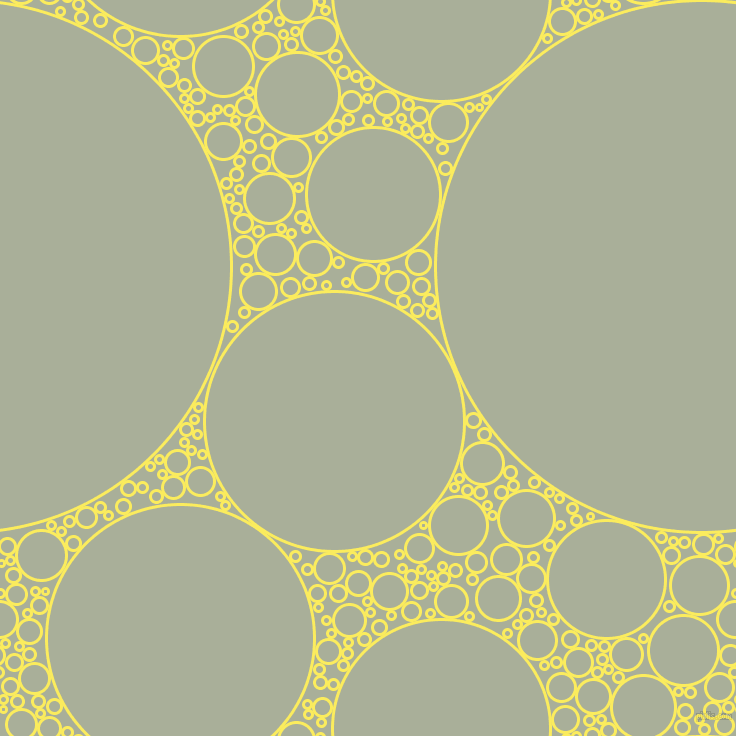bubbles, circles, sponge, big, medium, small, 3 pixel line width, Corn and Green Spring circles bubbles sponge soap seamless tileable
