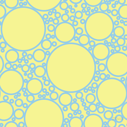 bubbles, circles, sponge, big, medium, small, 5 pixel line width, Cornflower and Milan circles bubbles sponge soap seamless tileable