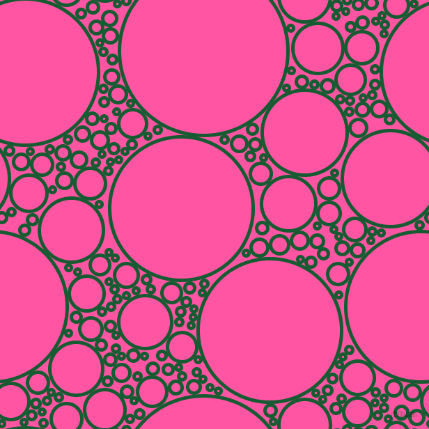 bubbles, circles, sponge, big, medium, small, 5 pixel line width, Crusoe and Brilliant Rose circles bubbles sponge soap seamless tileable