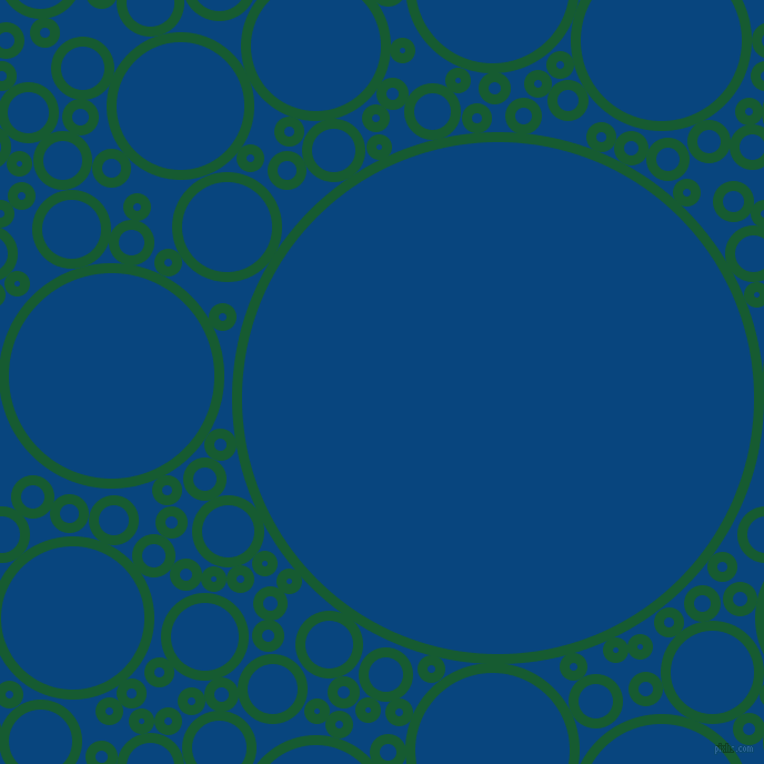 bubbles, circles, sponge, big, medium, small, 9 pixel line width, Crusoe and Dark Cerulean circles bubbles sponge soap seamless tileable