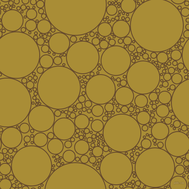 bubbles, circles, sponge, big, medium, small, 3 pixel line width, Dallas and Reef Gold circles bubbles sponge soap seamless tileable