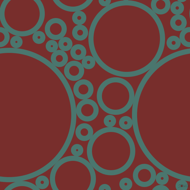 bubbles, circles, sponge, big, medium, small, 17 pixel line width, Dark Green Copper and Lusty circles bubbles sponge soap seamless tileable