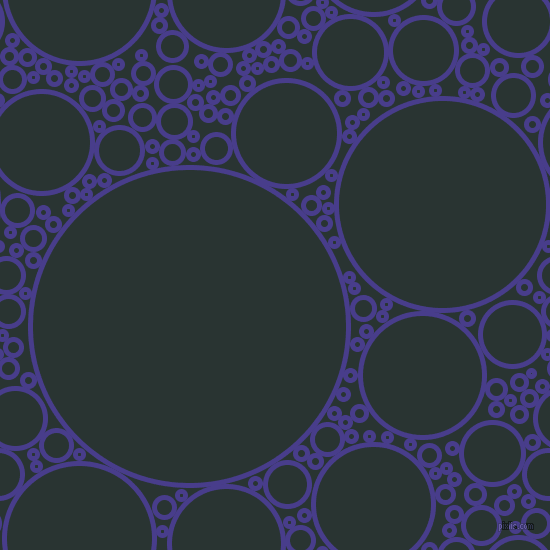 bubbles, circles, sponge, big, medium, small, 5 pixel line width, Dark Slate Blue and Aztec circles bubbles sponge soap seamless tileable