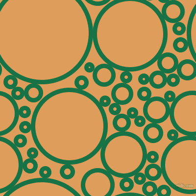 bubbles, circles, sponge, big, medium, small, 9 pixel line width, Dark Spring Green and Porsche circles bubbles sponge soap seamless tileable