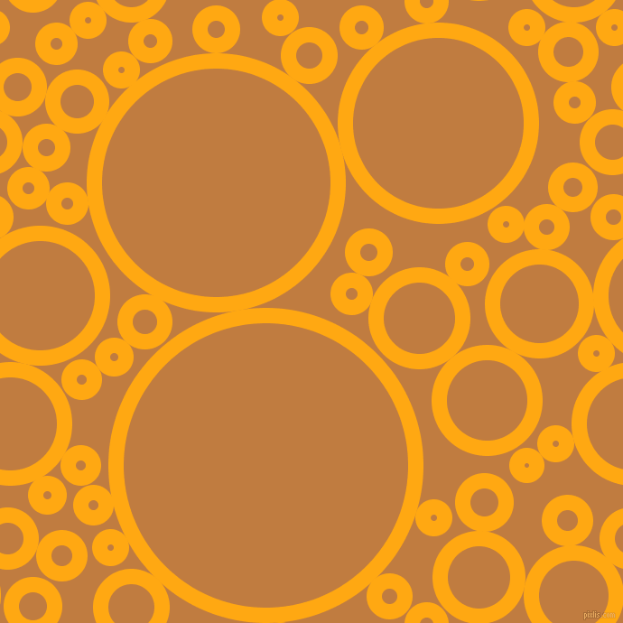 bubbles, circles, sponge, big, medium, small, 17 pixel line width, Dark Tangerine and Brandy Punch circles bubbles sponge soap seamless tileable