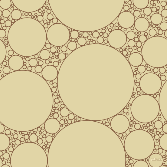 bubbles, circles, sponge, big, medium, small, 2 pixel line width, Dark Wood and Sapling circles bubbles sponge soap seamless tileable