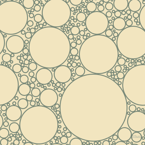 bubbles, circles, sponge, big, medium, small, 3 pixel line width, Davy
