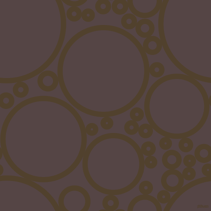 bubbles, circles, sponge, big, medium, small, 17 pixel line width, Deep Bronze and Woody Brown circles bubbles sponge soap seamless tileable