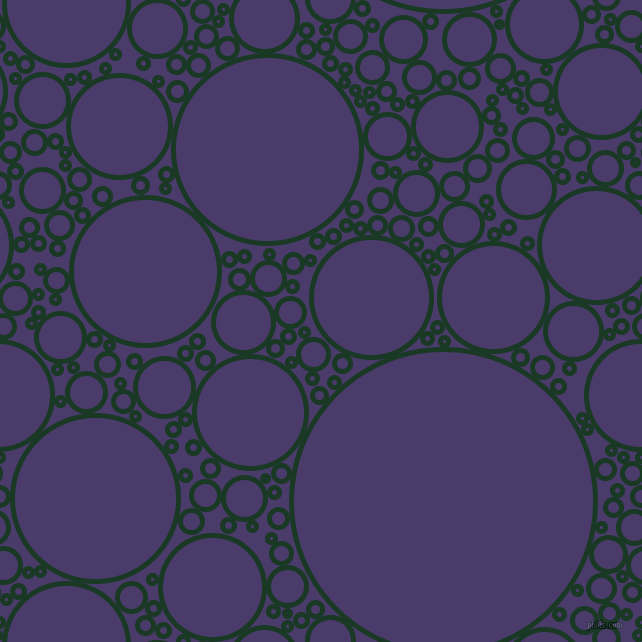 bubbles, circles, sponge, big, medium, small, 5 pixel line width, Deep Fir and Meteorite circles bubbles sponge soap seamless tileable