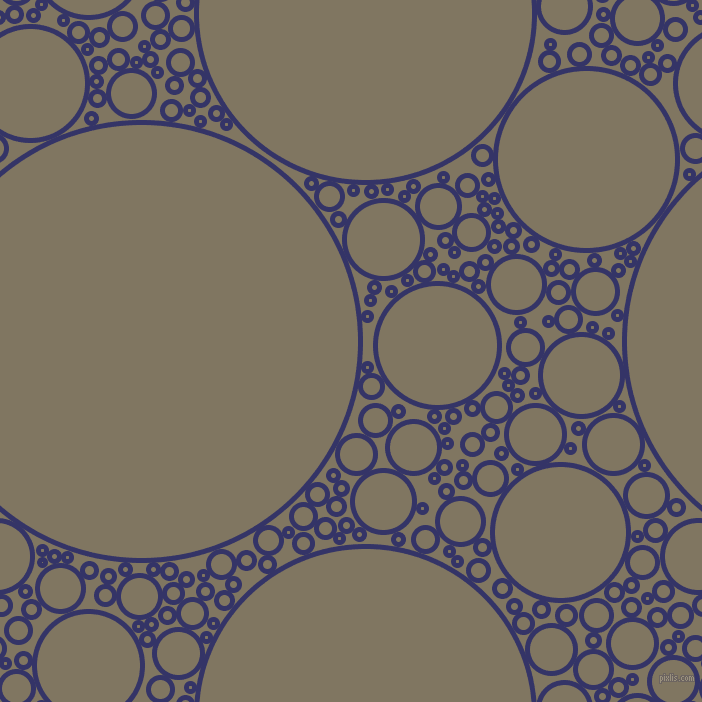 bubbles, circles, sponge, big, medium, small, 5 pixel line width, Deep Koamaru and Stonewall circles bubbles sponge soap seamless tileable