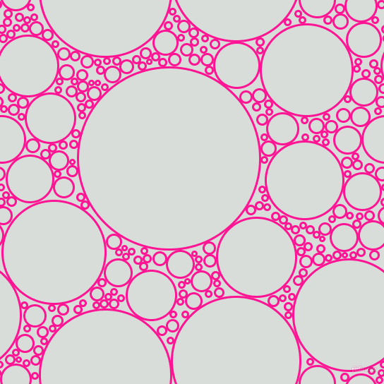 bubbles, circles, sponge, big, medium, small, 3 pixel line width, Deep Pink and Mystic circles bubbles sponge soap seamless tileable