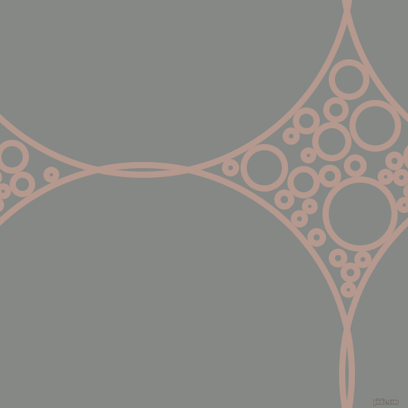 bubbles, circles, sponge, big, medium, small, 9 pixel line width, Del Rio and Stack circles bubbles sponge soap seamless tileable