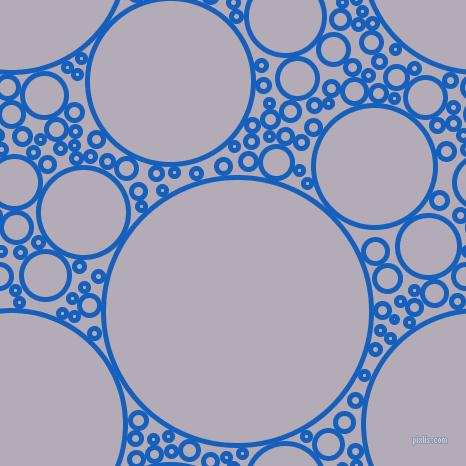 bubbles, circles, sponge, big, medium, small, 5 pixel line width, Denim and Chatelle circles bubbles sponge soap seamless tileable