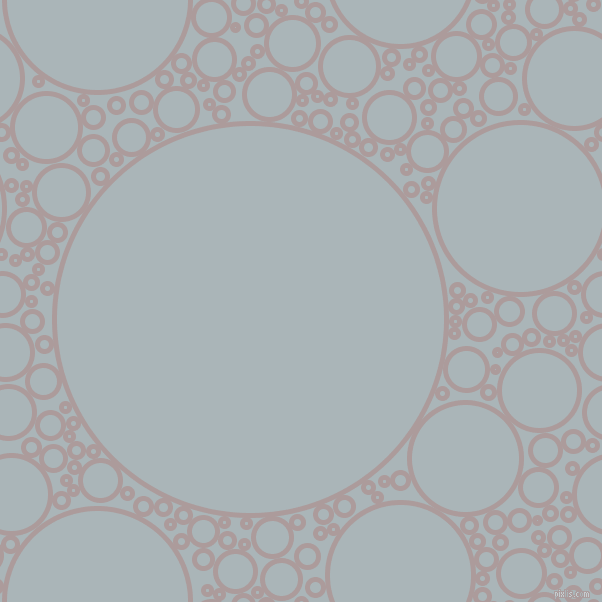 bubbles, circles, sponge, big, medium, small, 5 pixel line width, Dusty Grey and Casper circles bubbles sponge soap seamless tileable