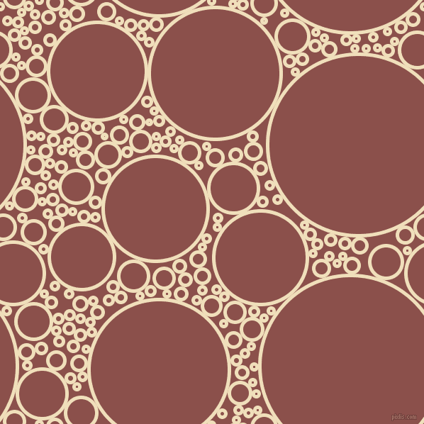 bubbles, circles, sponge, big, medium, small, 5 pixel line width, Dutch White and Lotus circles bubbles sponge soap seamless tileable