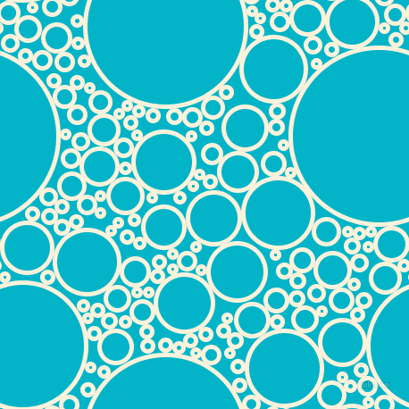 bubbles, circles, sponge, big, medium, small, 5 pixel line width, Early Dawn and Iris Blue circles bubbles sponge soap seamless tileable