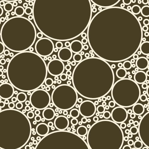 bubbles, circles, sponge, big, medium, small, 5 pixel line width, Early Dawn and Madras circles bubbles sponge soap seamless tileable