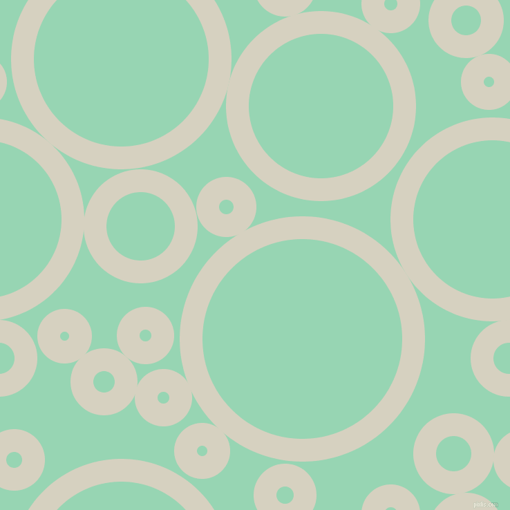 bubbles, circles, sponge, big, medium, small, 33 pixel line width, Ecru White and Vista Blue circles bubbles sponge soap seamless tileable