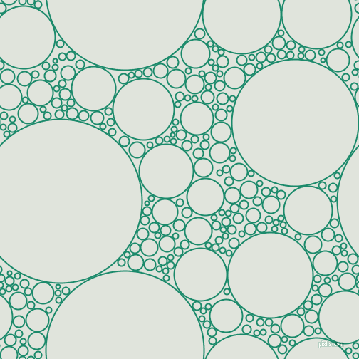 bubbles, circles, sponge, big, medium, small, 2 pixel line width, Elf Green and Catskill White circles bubbles sponge soap seamless tileable