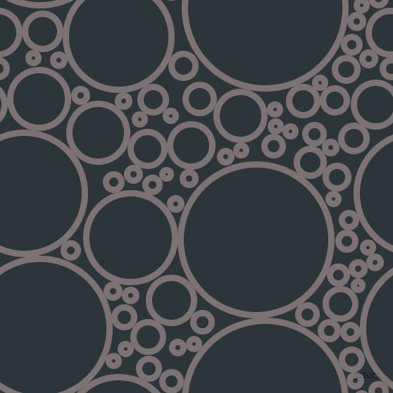 bubbles, circles, sponge, big, medium, small, 9 pixel line width, Empress and Gunmetal circles bubbles sponge soap seamless tileable