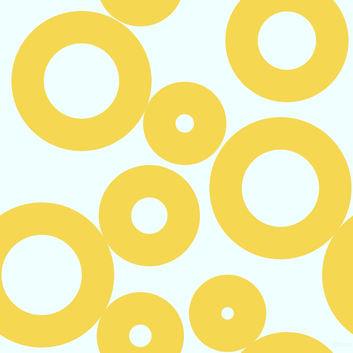 bubbles, circles, sponge, big, medium, small, 65 pixel line width, Energy Yellow and Azure circles bubbles sponge soap seamless tileable