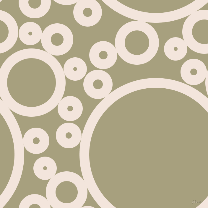bubbles, circles, sponge, big, medium, small, 33 pixel line width, Fair Pink and Hillary circles bubbles sponge soap seamless tileable