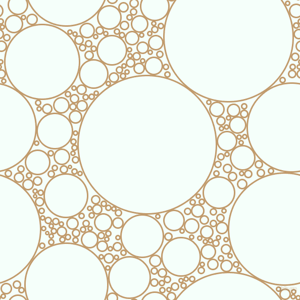 bubbles, circles, sponge, big, medium, small, 3 pixel line width, Fallow and Mint Cream circles bubbles sponge soap seamless tileable