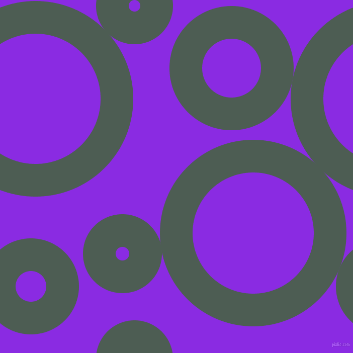 bubbles, circles, sponge, big, medium, small, 65 pixel line width, Feldgrau and Blue Violet circles bubbles sponge soap seamless tileable