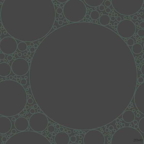 bubbles, circles, sponge, big, medium, small, 3 pixel line width, Feldgrau and Charcoal circles bubbles sponge soap seamless tileable