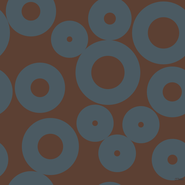 bubbles, circles, sponge, big, medium, small, 65 pixel line width, Fiord and Very Dark Brown circles bubbles sponge soap seamless tileable