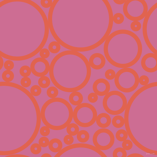 bubbles, circles, sponge, big, medium, small, 17 pixel line width, Flamingo and Hopbush circles bubbles sponge soap seamless tileable