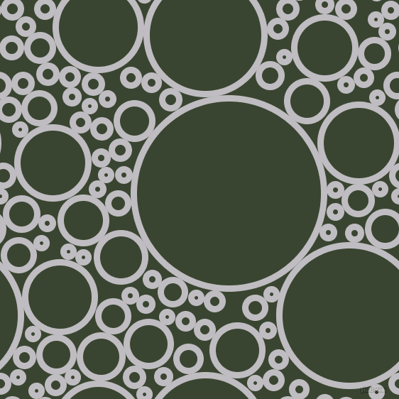 bubbles, circles, sponge, big, medium, small, 9 pixel line width, French Grey and Mallard circles bubbles sponge soap seamless tileable