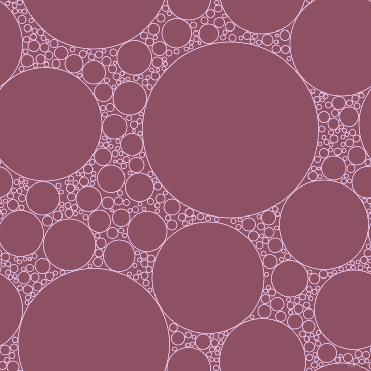 bubbles, circles, sponge, big, medium, small, 2 pixel line width, French Lilac and Cannon Pink circles bubbles sponge soap seamless tileable