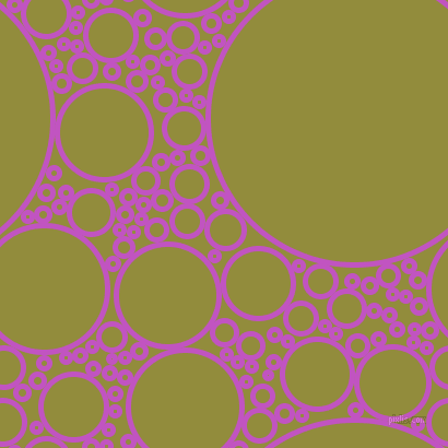bubbles, circles, sponge, big, medium, small, 5 pixel line width, Fuchsia and Highball circles bubbles sponge soap seamless tileable