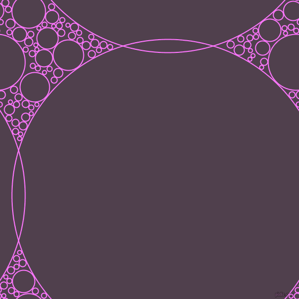 bubbles, circles, sponge, big, medium, small, 2 pixel line width, Fuchsia Pink and Purple Taupe circles bubbles sponge soap seamless tileable